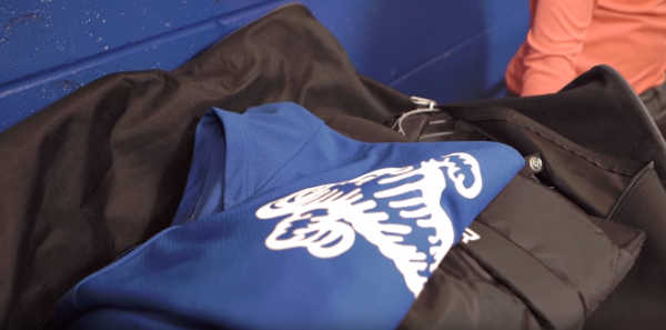 Jersey inside hockey bag, packing bag | Source For sports